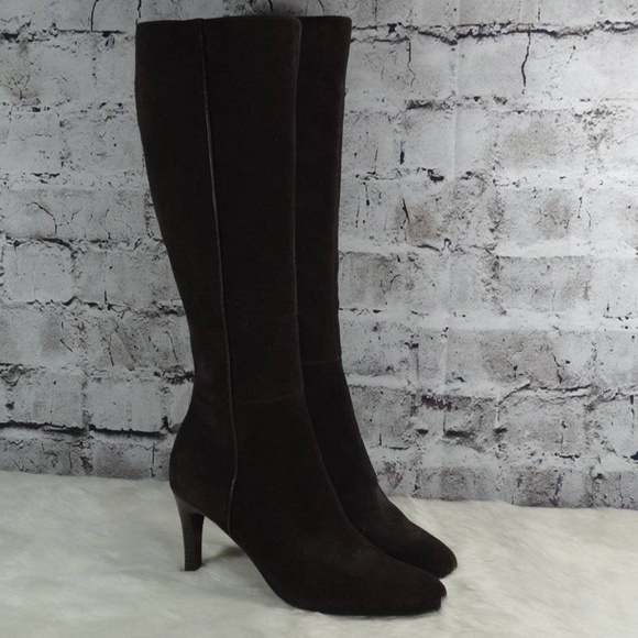 LOFT Shoes - Ann Taylor Loft Savannah Brown Suede Boots